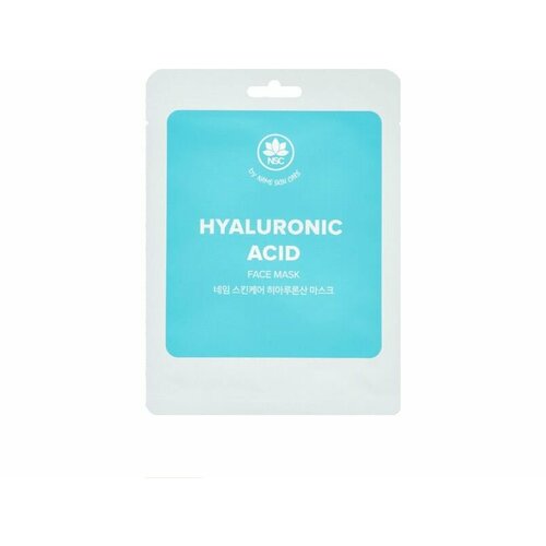 Маска для лица тканевая с Гиалуроновой кислотой Name Skin Care Sheet Face Mask HYALURONIC ACID маска для лица тканевая с гиалуроновой кислотой name skin care sheet face mask hyaluronic acid 1 шт