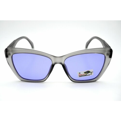 Солнцезащитные очки Polar Eagle, синий солнцезащитные очки polar eagle pe8402 прямоугольные оправа пластик фотохромные с защитой от уф поляризационные голубой