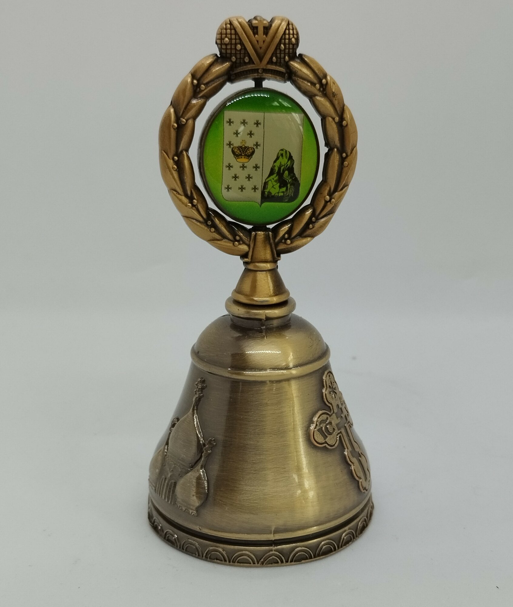 Колокольчик "валдай. Музей колоколов", бронза — фото 1