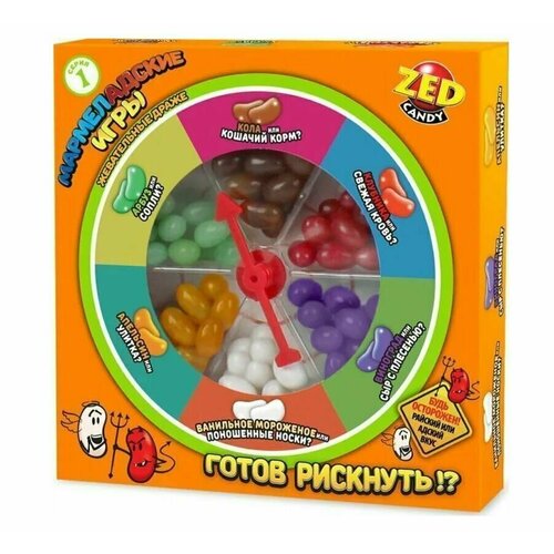 Настольная игра ZED CANDY Мармеладские игры, подарочный набор, 1 серия, 120 г