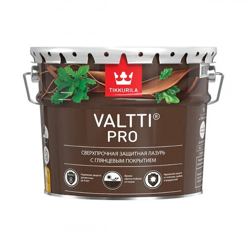 Антисептик для дерева Tikkurila Valtti Pro (Валтти Про) 9л орех