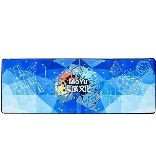 Мат для спидкубинга CCCSTORE MoYu Competition Mat Большой Синий / Коврик для мышки moyu cube mat мат для спидкубинга