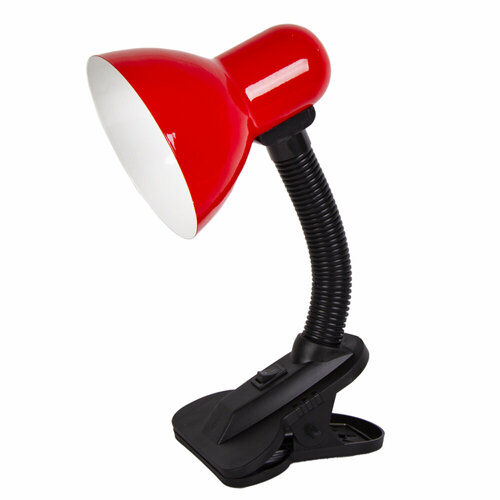 Настольная лампа 15ВТ Е27 школьн на прищепке С перекл красн 21 ВЕК 1644₽
