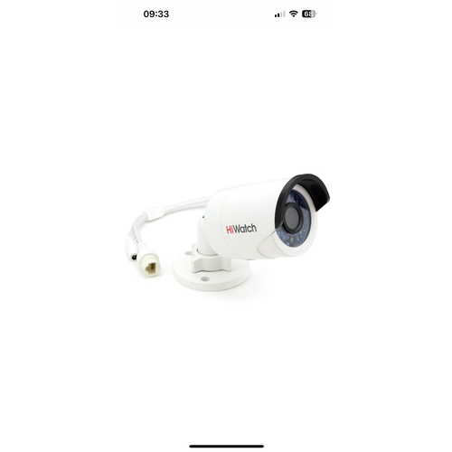 Камера видеонаблюдения HiWatch DS-I 120, 4 мм, белый цвет