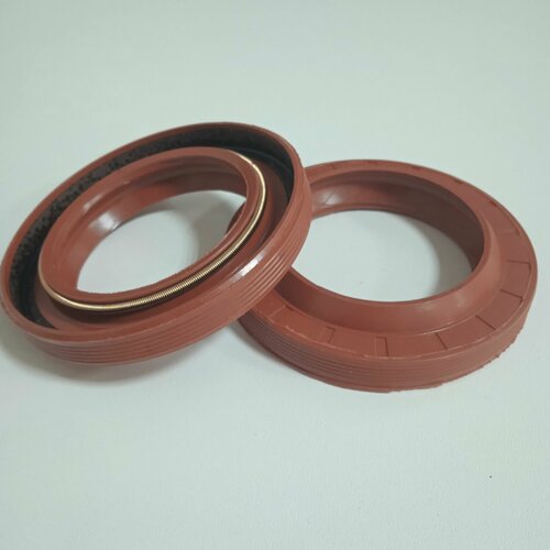 Сальник заднего подшипника вторичного вала КПП арт. 51-1701210-А (51х76х15) для а/м ГАЗ, ПАЗ (в комплекте 2 шт)