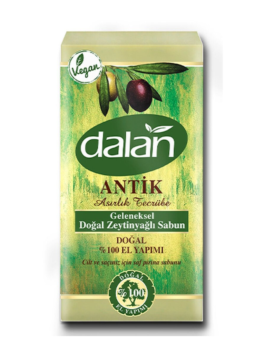 фото Dalan Мыло Antik с оливковым маслом (зеленое) 5 по 180 г