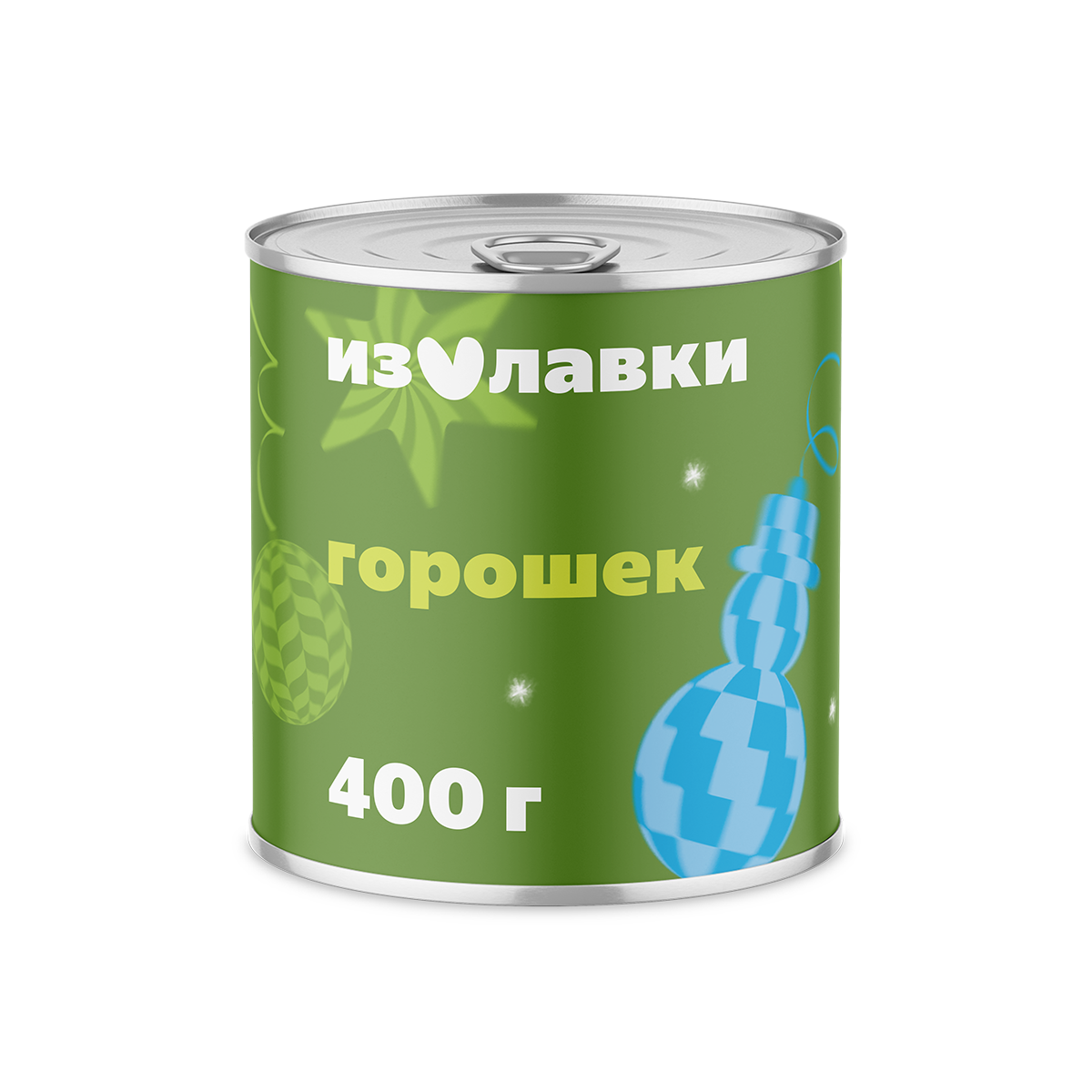 Горошек молодой зеленый «Из Лавки», без сахара, в собственном соку, 350 г