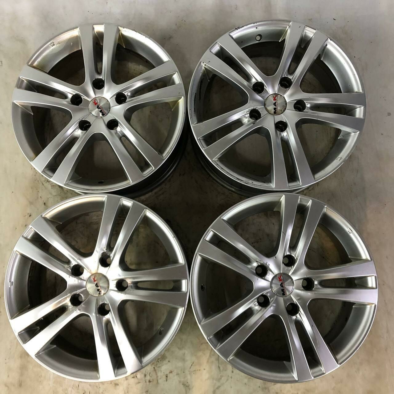 Колесные диски MAK 16x6.5 PCD 5x127 D71.6 ET40 (Реплика)