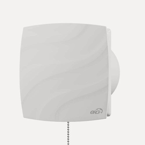 Изображение товара Вентилятор накладной ERA WAVE 100C-02 D100 обратный клапан и тяговый выключатель, белый