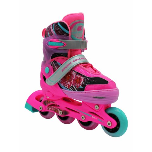 Раздвижные роликовые коньки Alpha Caprice Ck-sk-p320-32 Pink размер L (37-40)