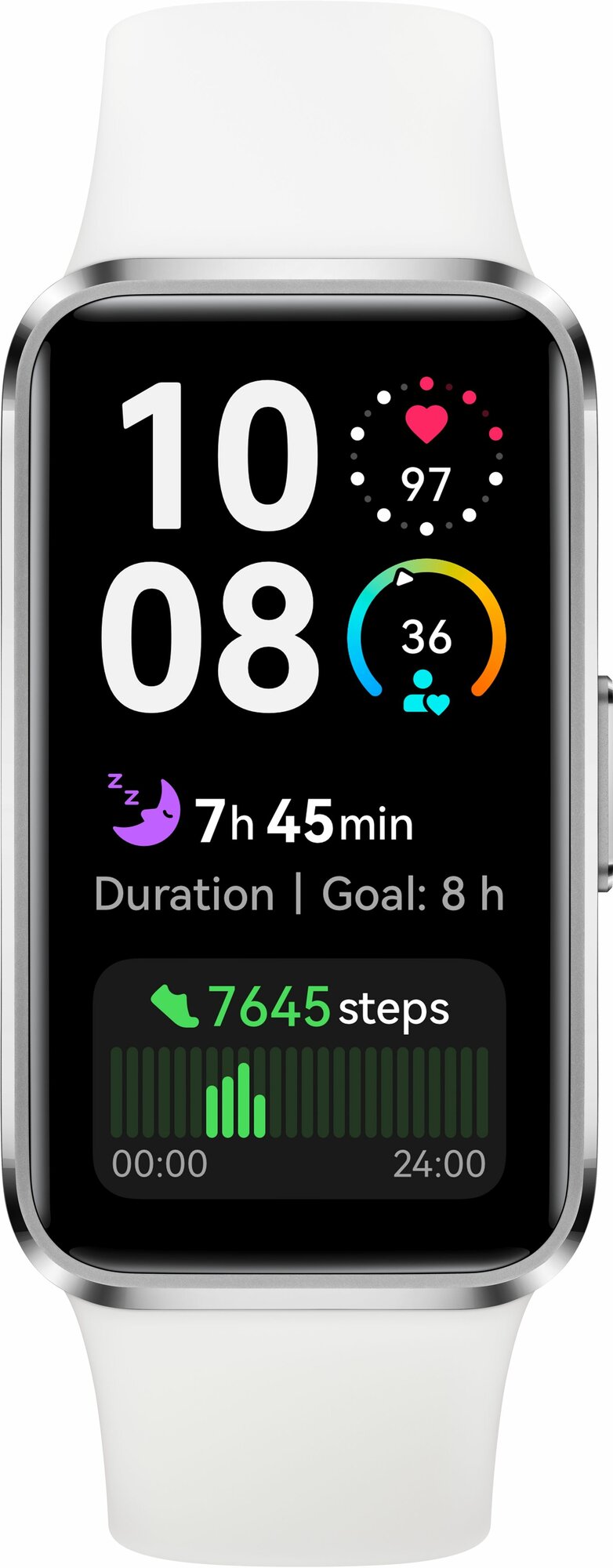 Фитнес-трекер Huawei Band 10 Nora-B29F AMOLED белый