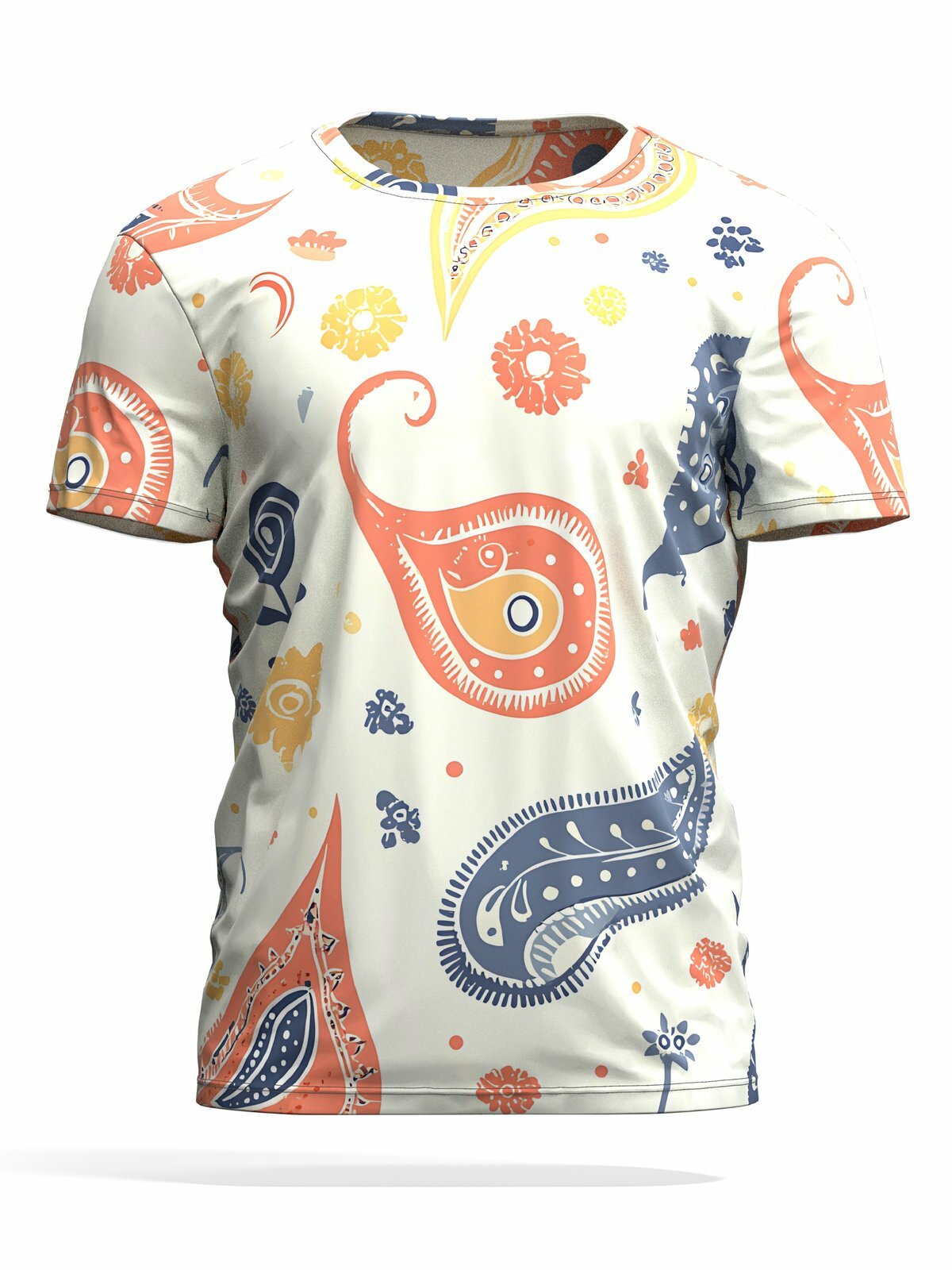 Футболка PANiN Brand, размер 5XL, мультиколор