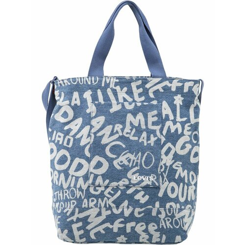 Сумка шоппер Levis голубой 5922₽
