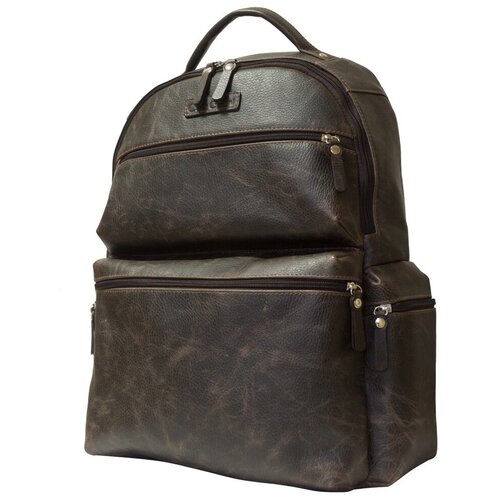 фото Кожаный рюкзак carlo gattini faetano brown (арт. 3047-04)