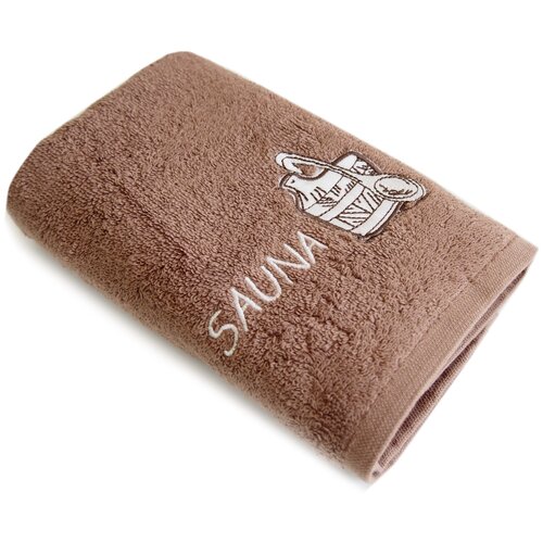 фото Tana home collection полотенце sauna-1 цвет: коричневый (35х80 см) br42104