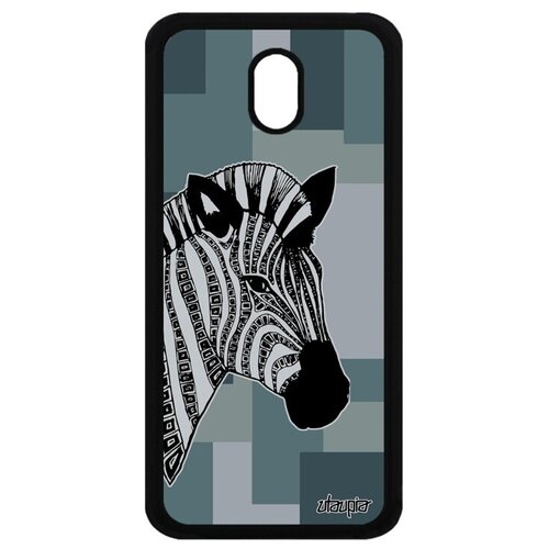 фото Ударопрочный чехол для мобильного // galaxy j5 2017 // "зебра" африка стиль, utaupia, серый