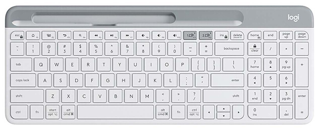 Купить Беспроводная клавиатура Logitech K580 Slim Multi-Device графит ...