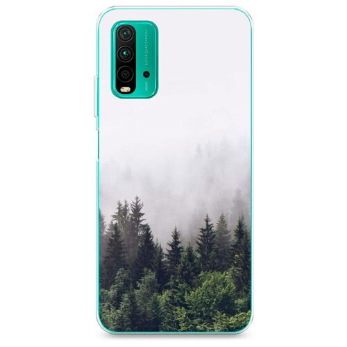 фото Силиконовый чехол "деревья в тумане" на xiaomi redmi 9t / сяоми редми 9т case place