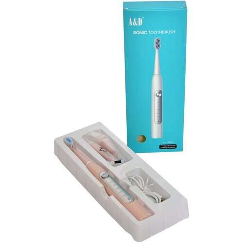 Зубная щетка электрическая ультразвуковая A D Sonic Toothbrush HL-003 розовая 105000₽