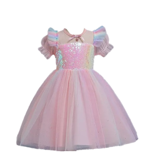 Платье Kids Tales, размер 92-98, розовый