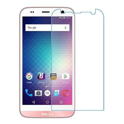 BLU Dash XL защитный экран из нано стекла 9H одна штука