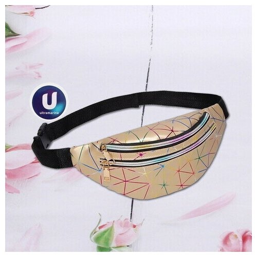 фото Сумка на пояс «harizma», цвет золото, 31*12 см восток