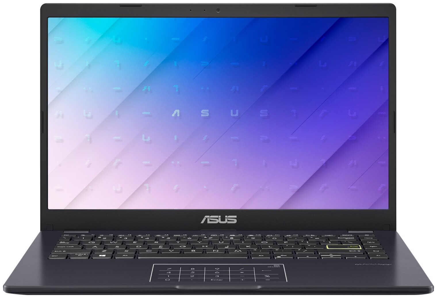  ASUS E410KA-EK233W Intel Pentium Quad Core N6000/8Gb/256Gb SSD/14.0" FHD/Intel UHD Graphics/NumPad/Cam/Wi-Fi/Win11/Peacock Blue