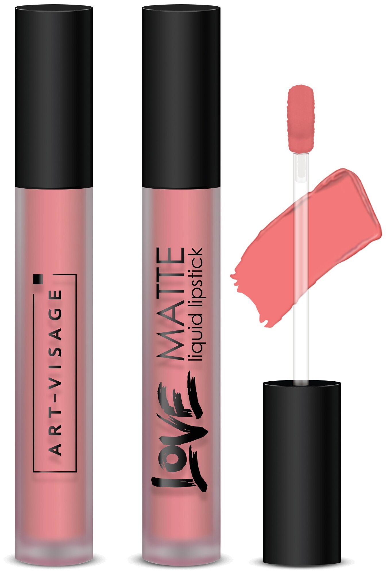 ART-VISAGE Помада жидкая для губ "LOVE MATTE", 51 Персиковый беллини