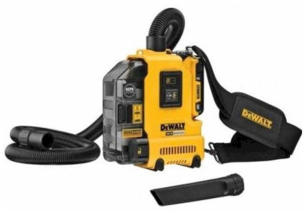 Промышленный аккумуляторный пылесос DEWALT DWH161N-XJ без АКБ и зарядного устройства