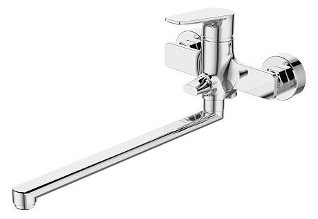 Смеситель для ванны Devida Viva с длинным изливом, хром