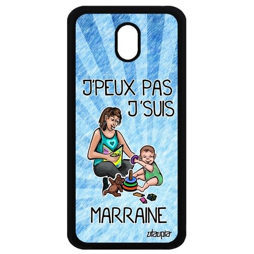 фото Красивый чехол на смартфон // samsung galaxy j3 2017 // "не могу - стала крестной!" прикольный юмор, utaupia, голубой