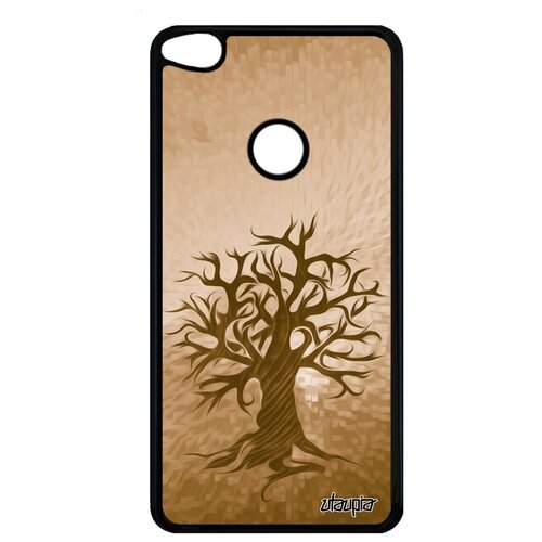 фото Модный чехол на смартфон // huawei p9 lite 2017 // "дерево жизни" природа дизайн, utaupia, светло-коричневый