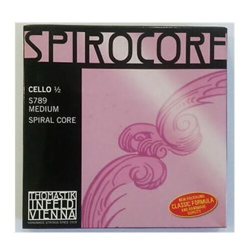 Набор струн Thomastik-Infeld Spirocore S789, 1 уп. belcanto gold комплект струн для виолончели размером 4 4 среднее натяжение thomastik