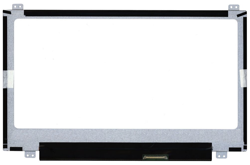 Матрица (экран) для ноутбука N116BGE-L42 Rev. C1 11.6" 1366x768 40pin Slim (тонкая) светодиодная (LED) глянцевая уши верх/низ