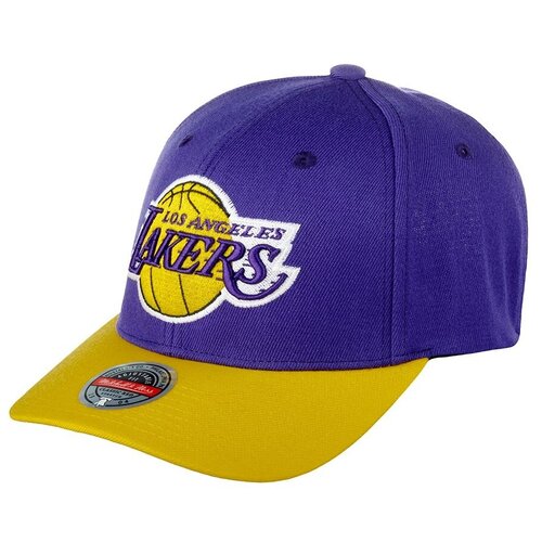 Бейсболка Mitchell & Ness, размер OneSize, фиолетовый бейсболка с прямым козырьком mitchell ness hhss2976 lalyypppblck los angeles lakers nba размер one