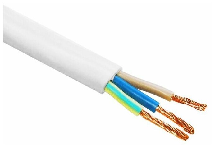 Электрический кабель ШВВП 3х075 мм2 ГОСТ (20 м)