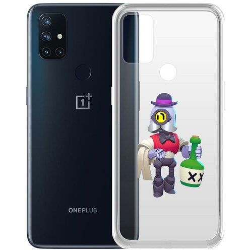 фото Чехол-накладка clear case brawl stars-барли для oneplus nord n10 5g krutoff group