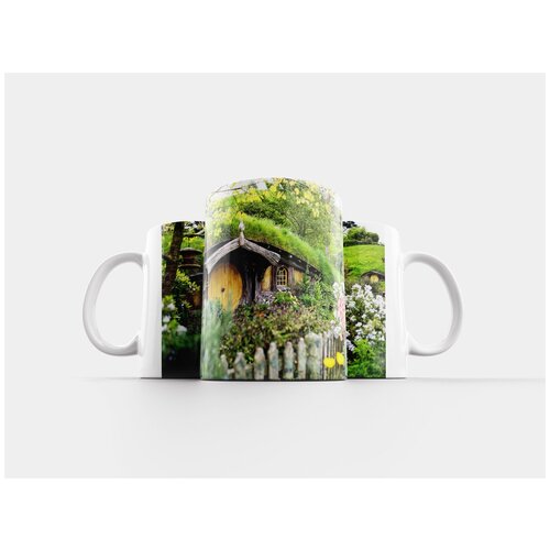 фото Кружка "новая зеландия, место съемок властелина колец, хоббитон" 320 мл lotsprints