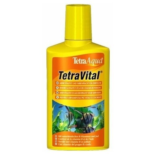 Кондиционер Tetra Vital 250 мл, для улучшения здоровья рыб и растений, с йодом и витамином В (2 шт)