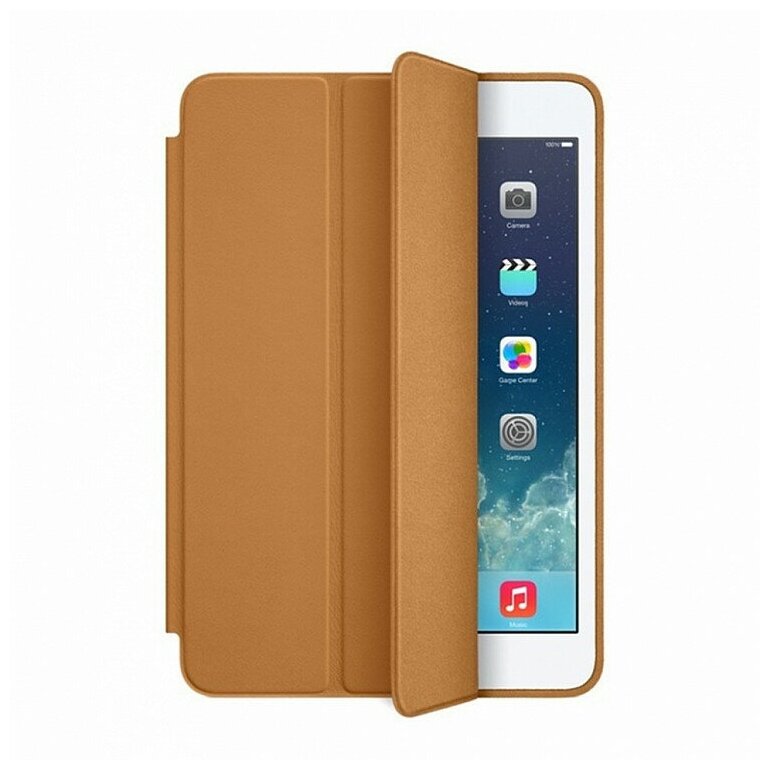 Чехол книжка для iPad Mini 5 (2019) Smart case, коричневый