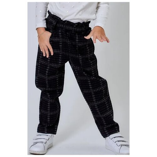 фото Брюки deloras, размер 104 см, черный, 18660