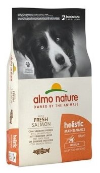 Almo Nature Для Взрослых собак с Лососем (Holistic - M-L - Maintenance Salmon) 735 2 кг 10149