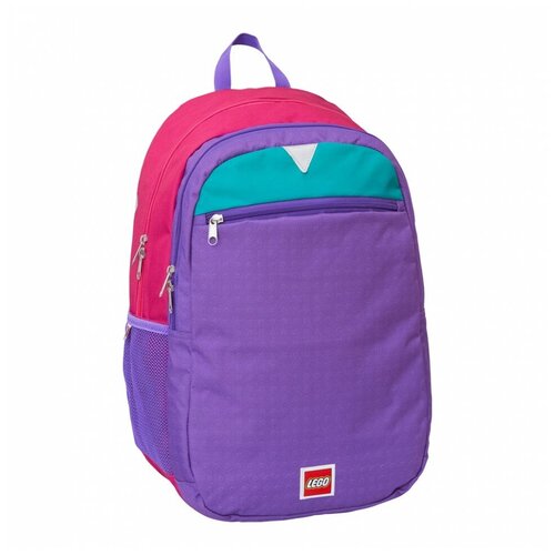 фото Рюкзак школьный lego extended backpack 30 л pink/purple 10072-2108