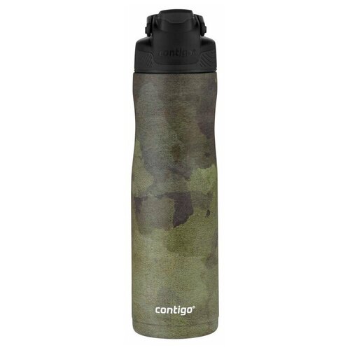 фото Бутылка-термос contigo couture chill 0.72л (2127885) black/green