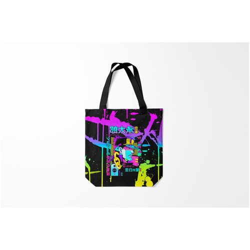 фото Сумка-шоппер / 40х40 см / аниме / jojo bizarre adventure burnettie