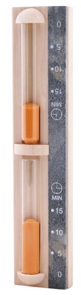 фото Часы песочные Sawo 550-RА (осина, вставка талькохлорит)