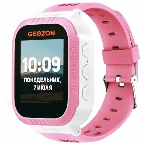 Смарт-часы GEOZON CLASSIC 144 TFT IP54 GPS Android iOS розовые 291700₽