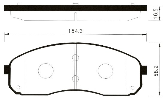 Колодки тормозные дисковые к т 4 шт. Sangsin SP1177