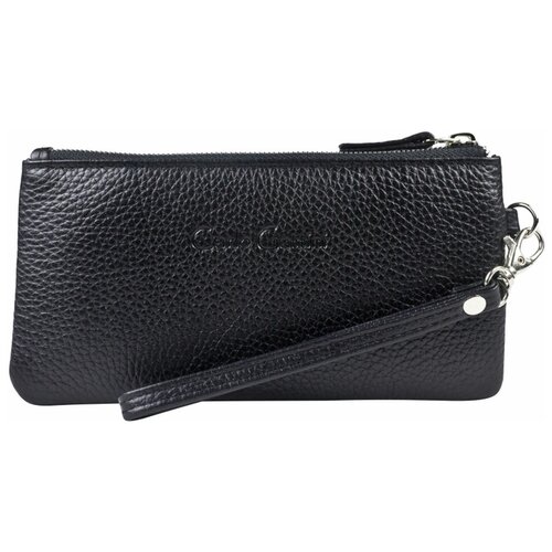 фото Кожаный кошелек-клатч carlo gattini rumo black