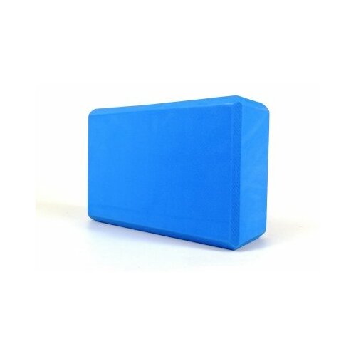 Блок для йоги EVA голубой блок для йоги demix голубой